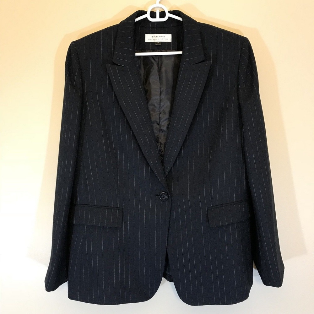 TAHARI Arthur S. Levine Size 18 Blazer Suit Top